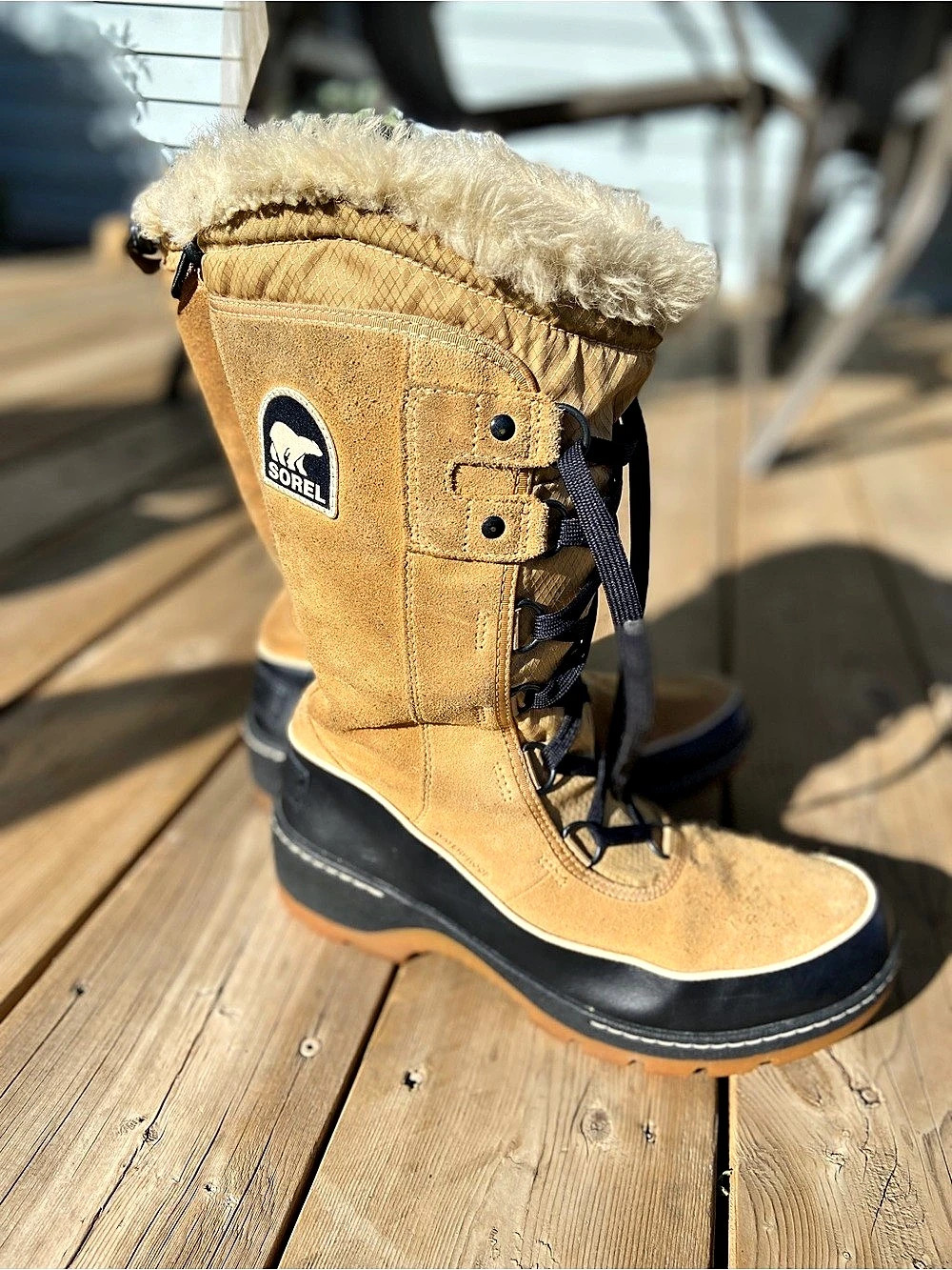 Sorel Tivoli III NL2537-373 Women's Winter Boots US 9 Tan Suede Waterproof